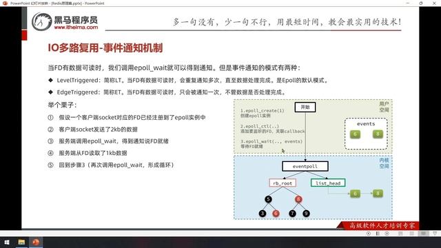 【黑马程序员】Redis入门到实战-原理篇-23-Redis网络模型-epoll的ET和LT模式 смотреть онлайн