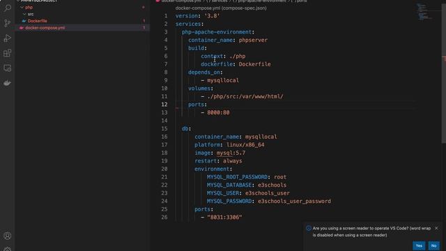 How to create PHP MySQL container in Docker | PHP MySQL Project смотреть онлайн