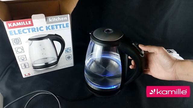 Электро чайник Kamille КМ 1701В смотреть онлайн