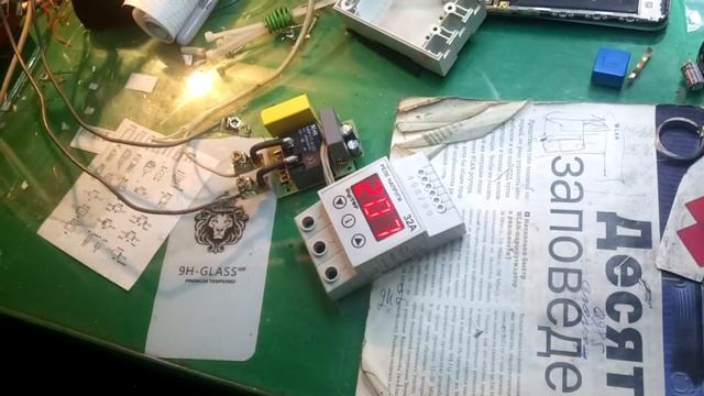 Защита от перенапряжения "Барьер" настройка !!! смотреть онлайн