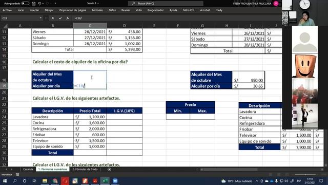 Ofimática Excel Sesión 11 смотреть онлайн