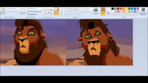 РИСУЕМ ПЕРСОНАЖЕЙ КОРОЛЬ ЛЕВ 2 [Туториал]