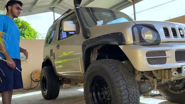 Finishing up the Jimny + Wheel Spacers смотреть онлайн