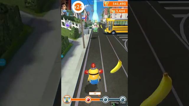 ИГРА Гадкий Я: Minion Rush_УРОВЕНЬ 460_ЖИЛОЙ КВАРТАЛ_3 ФРУКТА смотреть онлайн