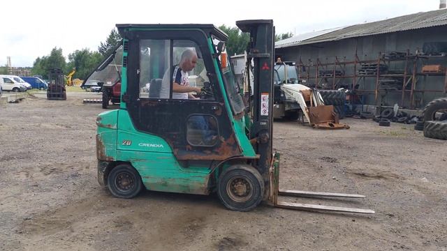 Mitsubishi FD20NT 2016 г.в. 6230 часов №CF16D-28079 смотреть онлайн