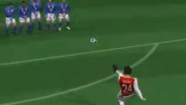 PES 4 - van Bommel Free kick смотреть онлайн