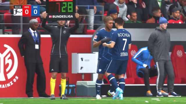 FIFA 23 Gameplay - 1. FSV Mainz 05 vs. VfL Bochum 1848 смотреть онлайн