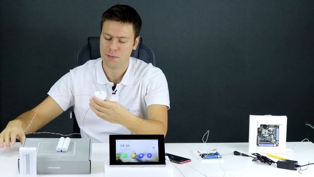 Подключение датчиков AJAX к Ip-видеодомофону HIKVISION / Умный дом на базе Ip-домофона