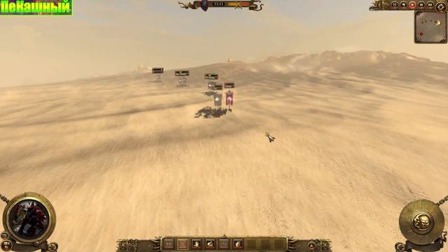 Рыцари ужаса на хладнокровных vs Рыцари Хаоса! Средняя сложность. Тест,5 пар. Total War: Warhammer смотреть онлайн