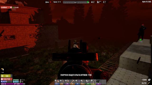 7 Days To Die [19.3] - Личная карта Lorik. 30-й день Кровавая луна. смотреть онлайн