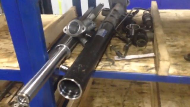 Гидравлическая рулевая рейка готова к сборке смотреть онлайн