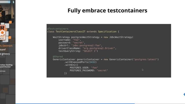 Groovy integration testing with Spock and Docker смотреть онлайн