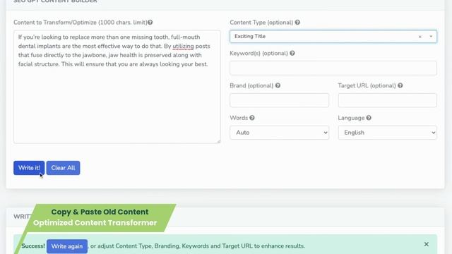 AI SEO: Transform Your Content Strategy | SEO GPT Optimized Content Transformer смотреть онлайн