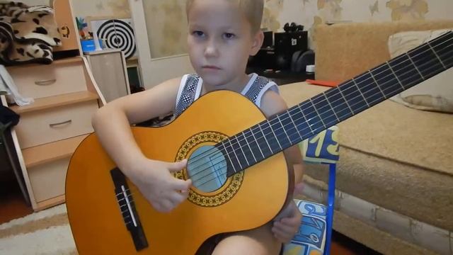 Первый урок. Строение гитары. Название струн. Первые упражнения. смотреть онлайн