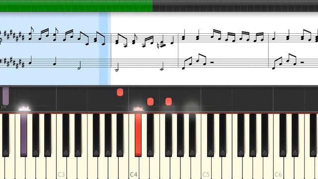 Birdy - People Help the People - Piano Tutorial by Amadeus (Synthesia) [Sheets] смотреть онлайн