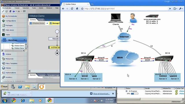 F5 Long Distance VMotion Solution Demo смотреть онлайн