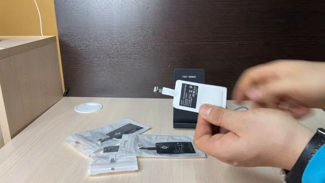 Беспроводная зарядка для телефона Qi. Модуль приемник для беспроводной зарядки смотреть онлайн