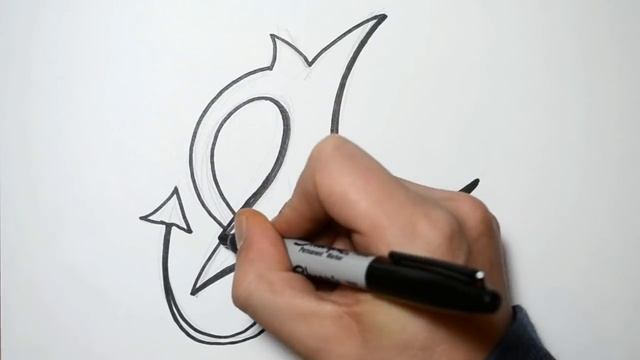 How to Draw Letters in Graffiti Writing - I смотреть онлайн