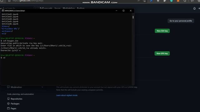 Git configration to connect to GitHub using SSH Part 8 смотреть онлайн