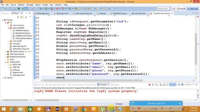 Hibernate-part-8(show single row values of table) By SN Tech(Taushif) смотреть онлайн