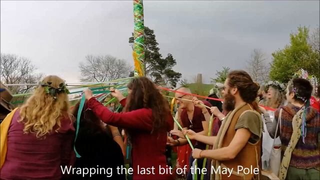 May Day 2019 in Glastonbury Town, UK смотреть онлайн