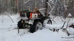 Квадроцикл сокол (а вот и первая поломка)