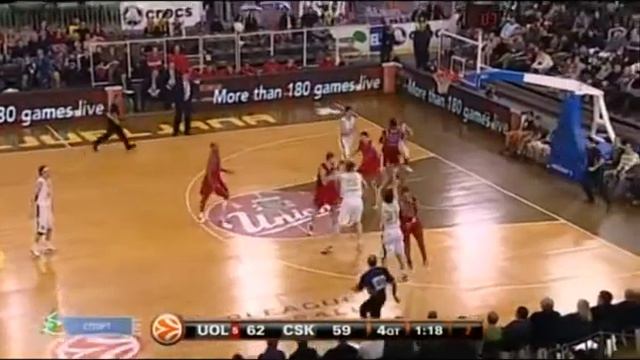 2010 Olympia (Ljubljana, Slovenia) - CSKA (Moscow) 77-80 Men Euroleague Basketball, Group Stage