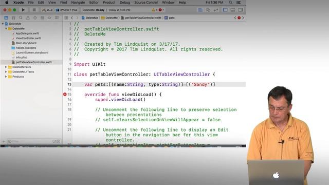 iOS Navigation ~ Dr. Tim Lindquist: SER423 Mobile Computing смотреть онлайн