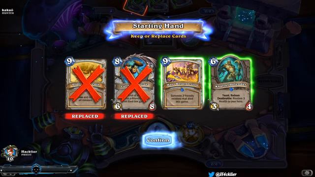 Hearthstone , Playing with deck tracker смотреть онлайн