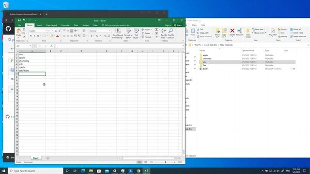Excel vba folder creator смотреть онлайн