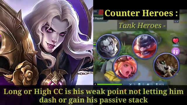 COUNTER META HEROES IN MOBILE LEGENDS, COUNTER THE META, Tier List, NEW META HERO, SEASON 18,2020 M смотреть онлайн