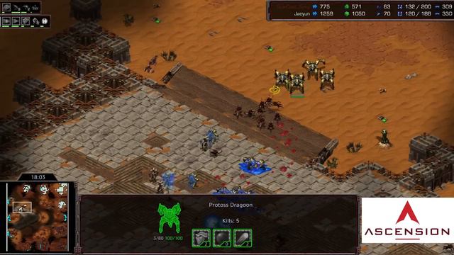 StarCraft 1: EPIC PvZ - Jaeyun vs Sziky | Ascension смотреть онлайн