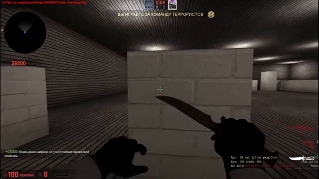 CS:GO:Первые моментики,ставил FAST ZOOM на 30 фпс!