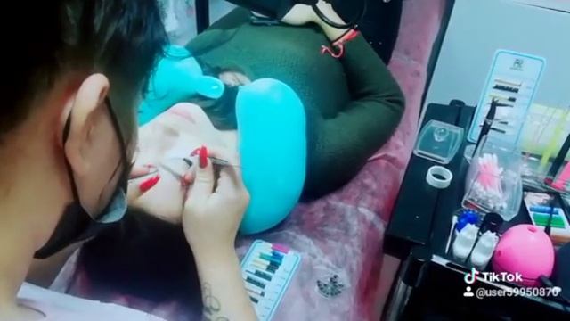 Наращивание ресниц 3 д смотреть онлайн