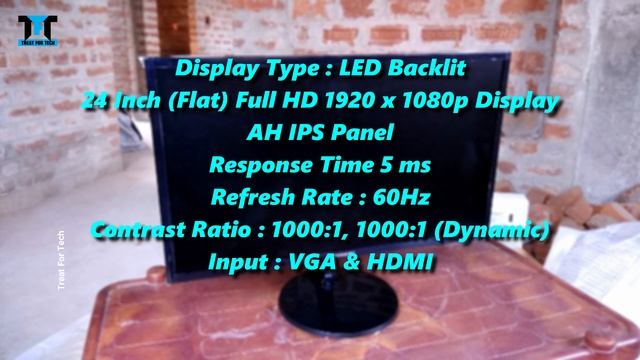 Samsung 24 inch Flat Monitor LS24F350FHWXXL Unboxing & Quick Review? смотреть онлайн