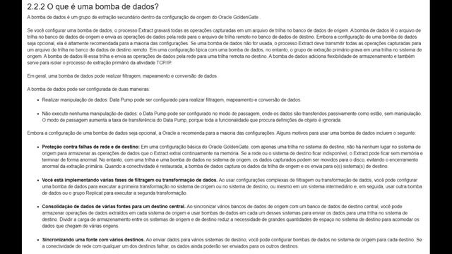 O que é um Data Pump no Oracle GoldenGate смотреть онлайн