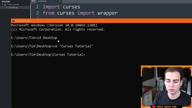 Python Curses Tutorial #1 - Make GOOD Looking Terminal Apps! смотреть онлайн
