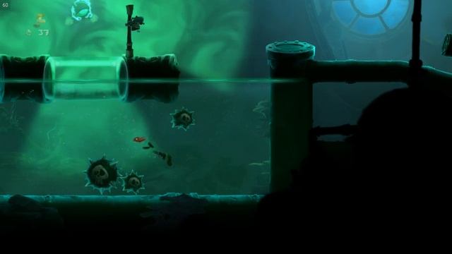 Прохождение Rayman Legends Картина 20 000 Люмов под водой #18:Станция зачистки/Засада на подъемнике смотреть онлайн