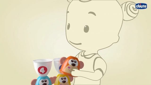 Chicco Fit 'n Fun Monkey Strike Game смотреть онлайн