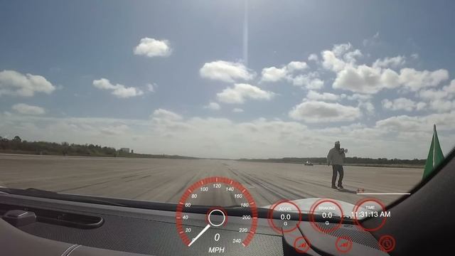 2022 Chevrolet C8 Corvette Z51 | Standing Mile Test смотреть онлайн