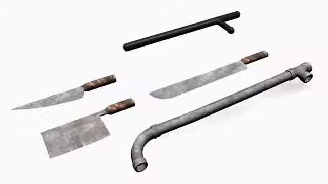 OUTLAST 3D Models (.c4d)