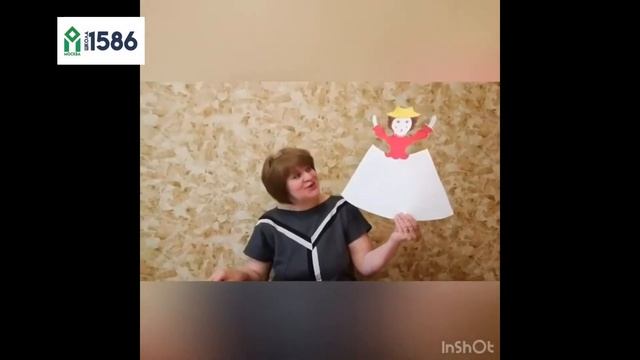 Дымковская барышня 4+ рисуем с Совостьяновой Светланой Александровной, Школа №1586 смотреть онлайн