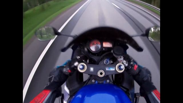 Езда на спорт-байке SUZUKI GXS-R 600 В Санкт-Петербурге. Сестрорецк