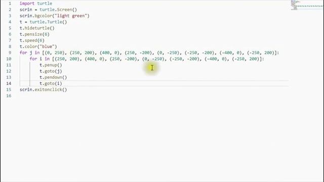 Python Turtle Code: Gem смотреть онлайн