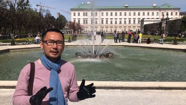 Mirabell Palace and Gardens Salzburg Austria смотреть онлайн