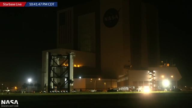 First Starship Tower Section Rolls to LC-39A | SpaceX KSC смотреть онлайн