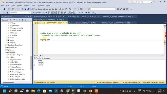 SQL | Join with Exclusion in SQL | Full outer join with exclusion | Left/Right Join with exclusion смотреть онлайн