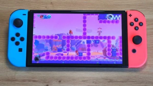 Nintendo Switch Oled gameplay georifters pro controller