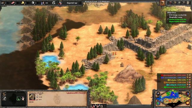 Age of Empires 2 Barbarossa Campaign M5: Barbarossa's March (3/3) смотреть онлайн