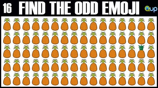 Find The Odd Grape Emoji Out - Fruit Emoji Puzzles#06 How Good Your Eyes? Find The Different Emoji смотреть онлайн